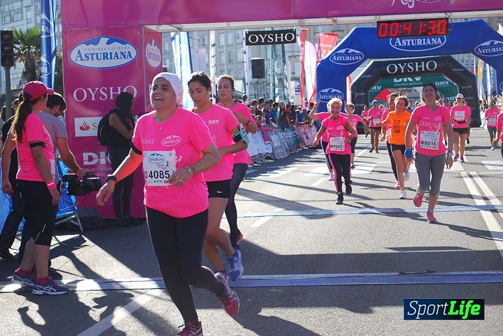Carrera de la Mujer A Coruña meta 3 (de 00:40 a 00:45)