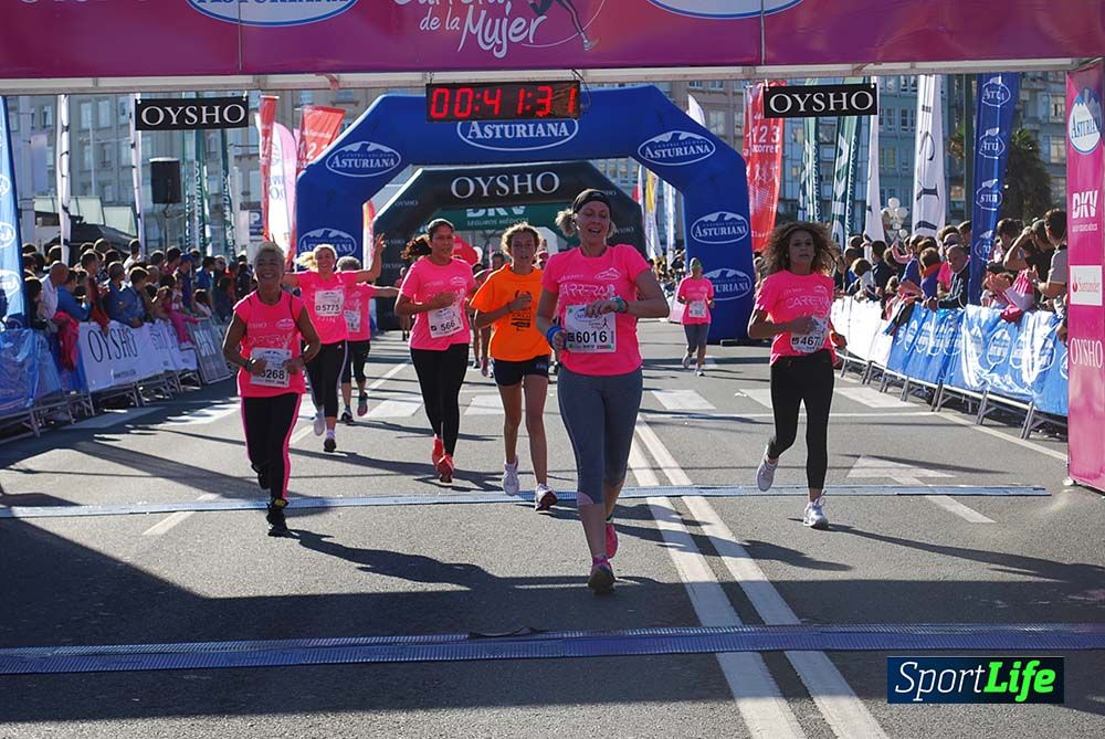 Carrera de la Mujer A Coruña meta 3 (de 00:40 a 00:45)