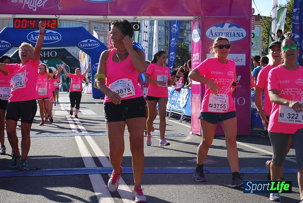 Carrera de la Mujer A Coruña meta 3 (de 00:40 a 00:45)