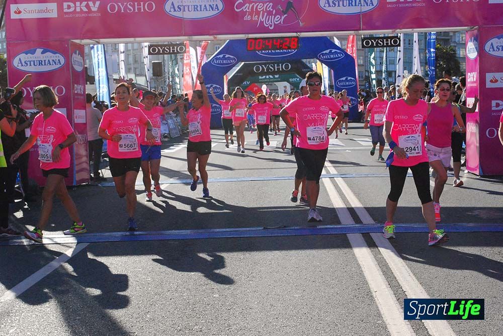Carrera de la Mujer A Coruña meta 3 (de 00:40 a 00:45)