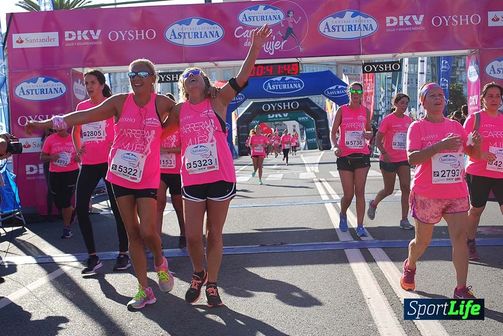 Carrera de la Mujer A Coruña meta 3 (de 00:40 a 00:45)