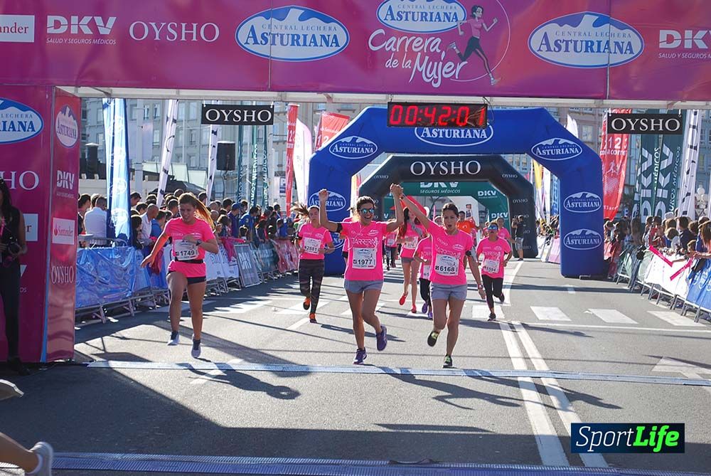 Carrera de la Mujer A Coruña meta 3 (de 00:40 a 00:45)