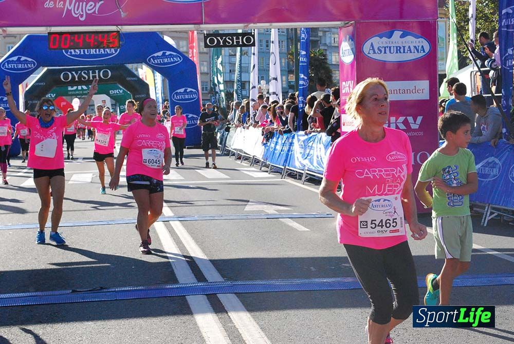 Carrera de la Mujer A Coruña meta 3 (de 00:40 a 00:45)