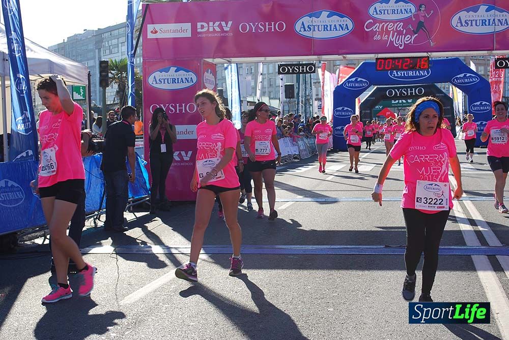 Carrera de la Mujer A Coruña meta 3 (de 00:40 a 00:45)