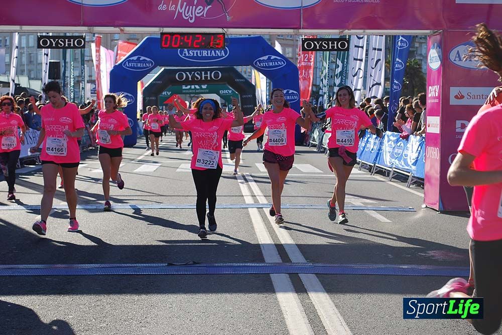 Carrera de la Mujer A Coruña meta 3 (de 00:40 a 00:45)