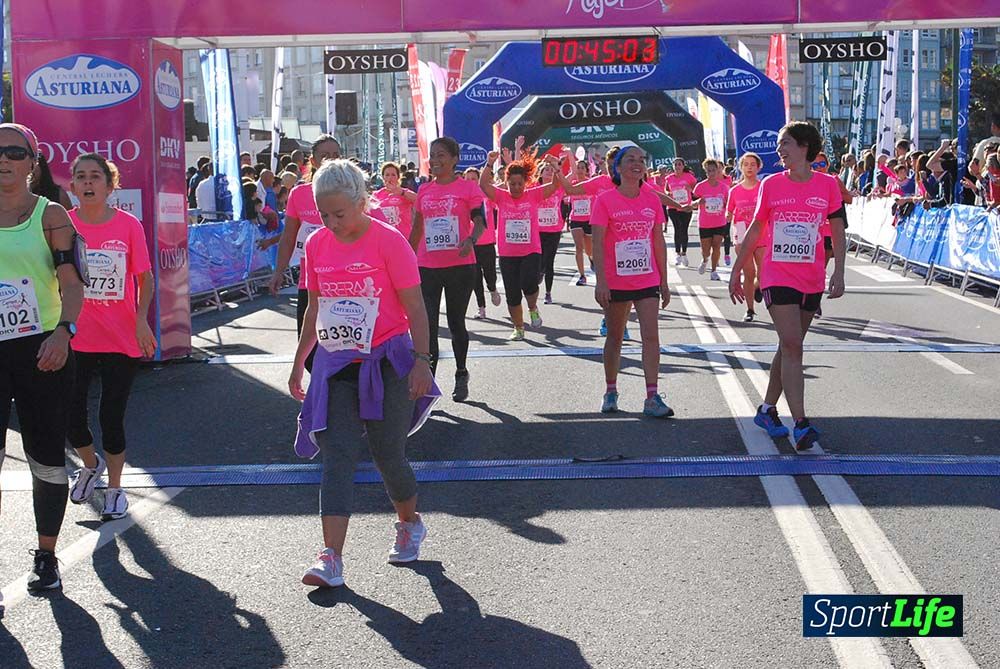 Carrera de la Mujer A Coruña meta 3 (de 00:40 a 00:45)