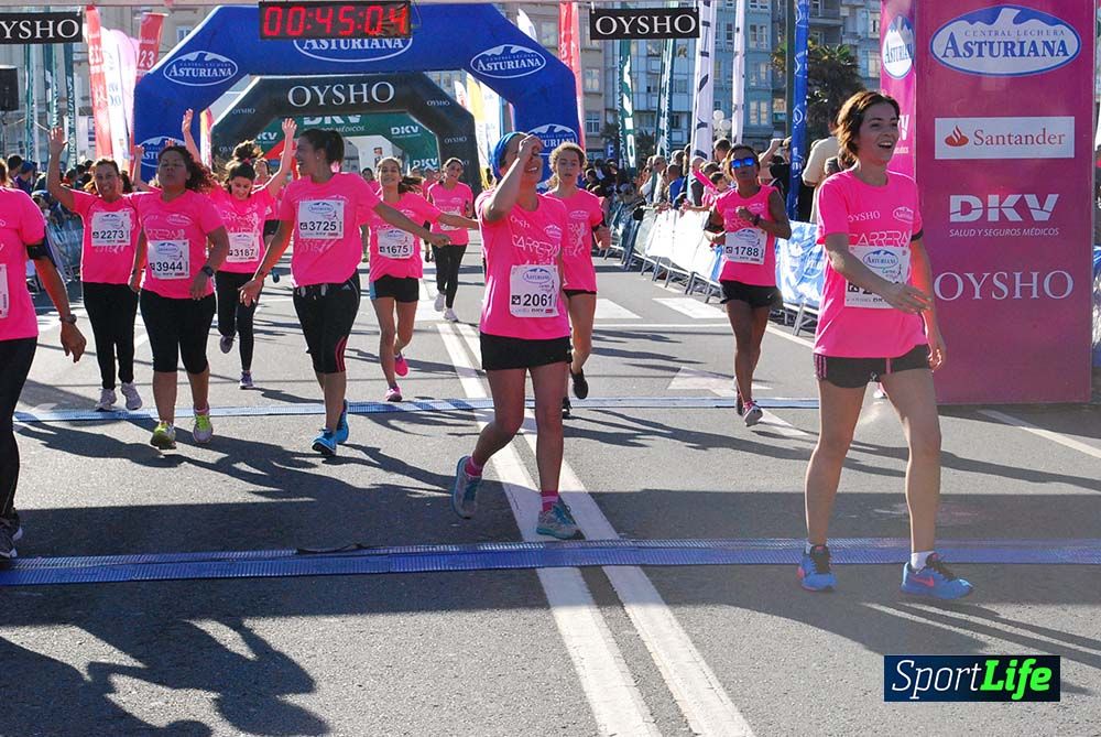 Carrera de la Mujer A Coruña meta 3 (de 00:40 a 00:45)