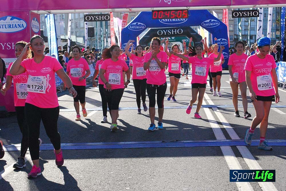 Carrera de la Mujer A Coruña meta 3 (de 00:40 a 00:45)