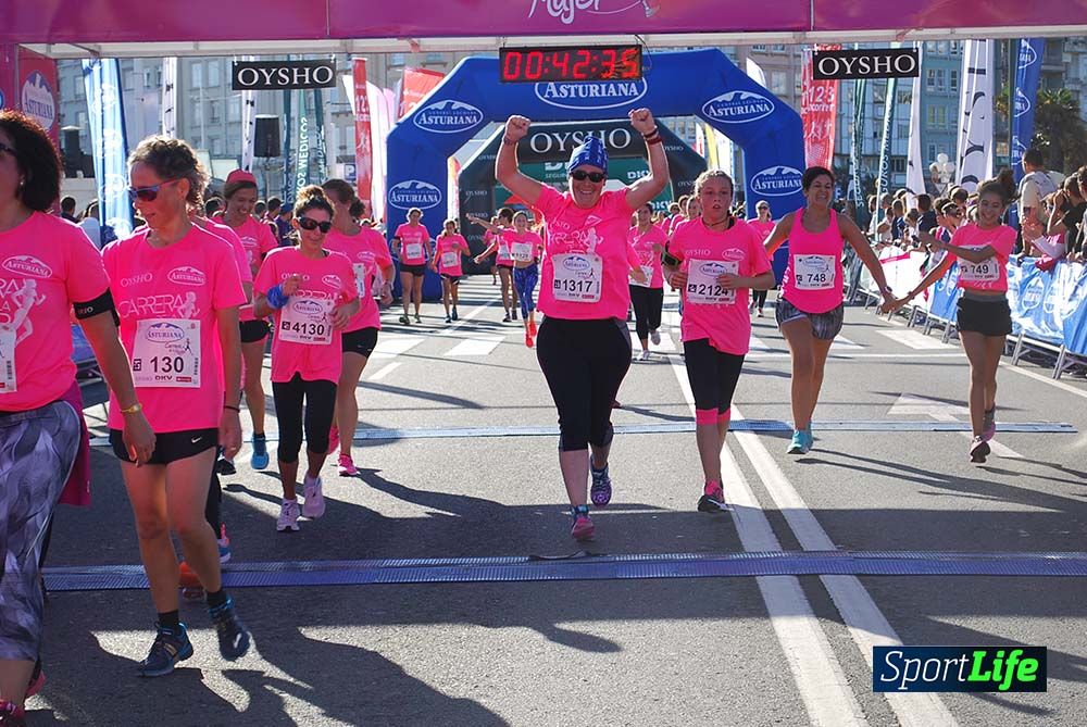 Carrera de la Mujer A Coruña meta 3 (de 00:40 a 00:45)