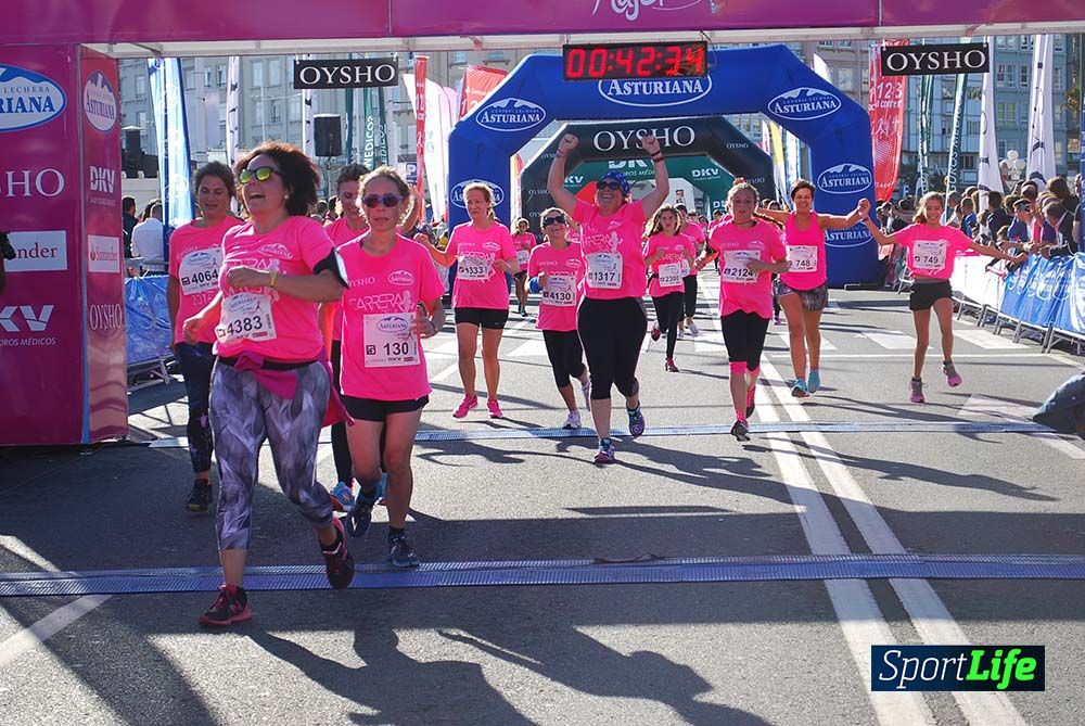 Carrera de la Mujer A Coruña meta 3 (de 00:40 a 00:45)