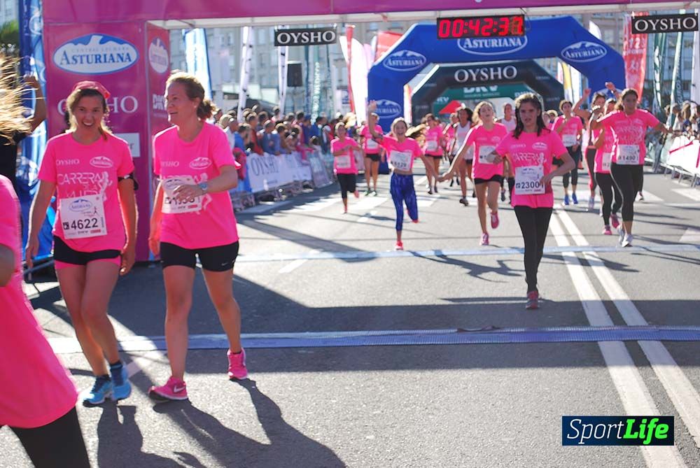 Carrera de la Mujer A Coruña meta 3 (de 00:40 a 00:45)