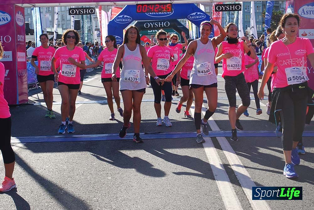 Carrera de la Mujer A Coruña meta 3 (de 00:40 a 00:45)