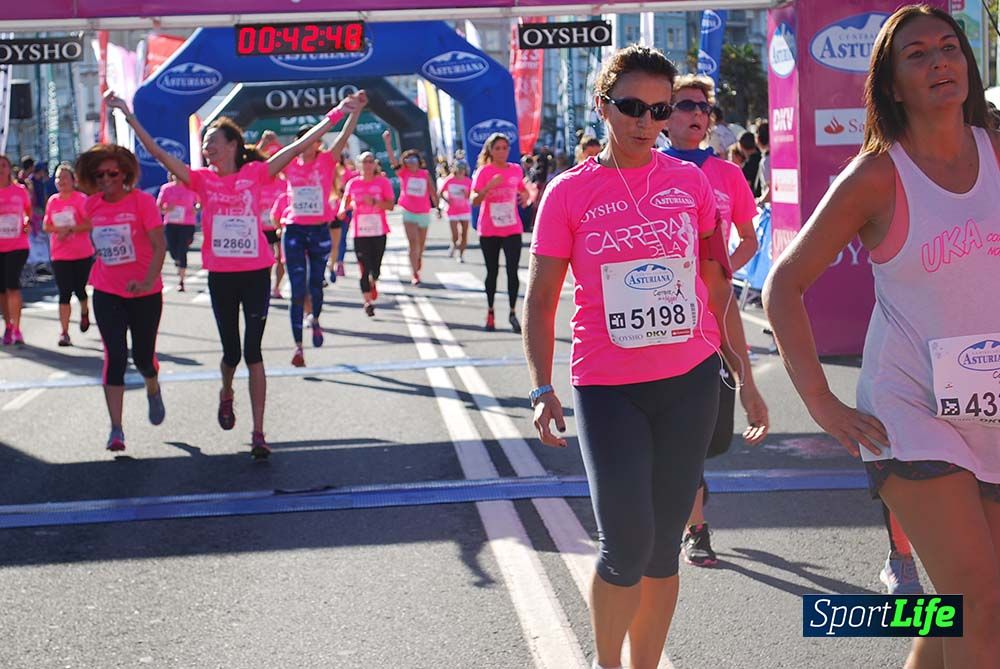 Carrera de la Mujer A Coruña meta 3 (de 00:40 a 00:45)
