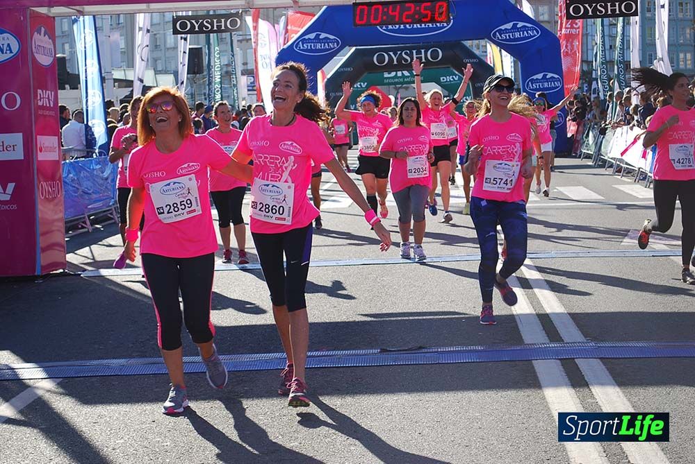 Carrera de la Mujer A Coruña meta 3 (de 00:40 a 00:45)