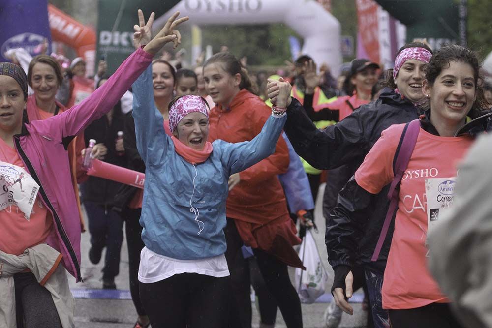Carrera de la Mujer Madrid Meta 10 Arco izquierdo de 9.48 a 10.00