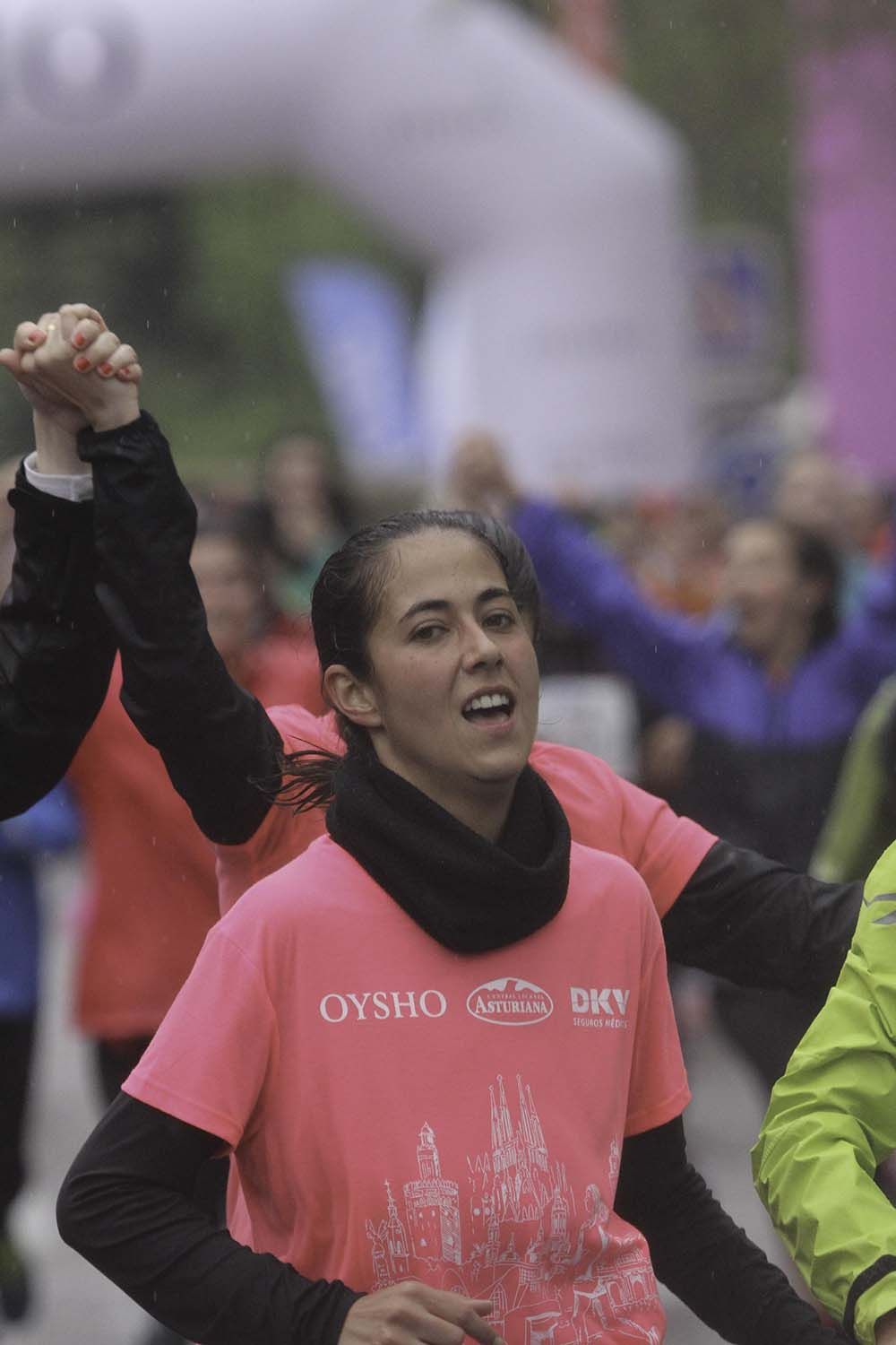 Carrera de la Mujer Madrid Meta 10 Arco izquierdo de 9.48 a 10.00