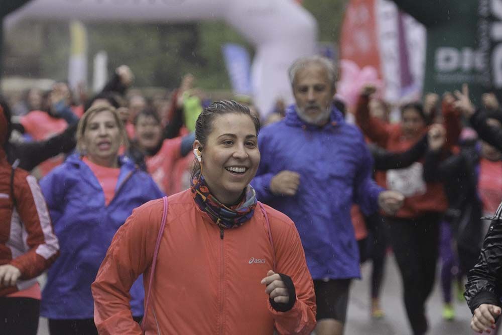 Carrera de la Mujer Madrid Meta 10 Arco izquierdo de 9.48 a 10.00
