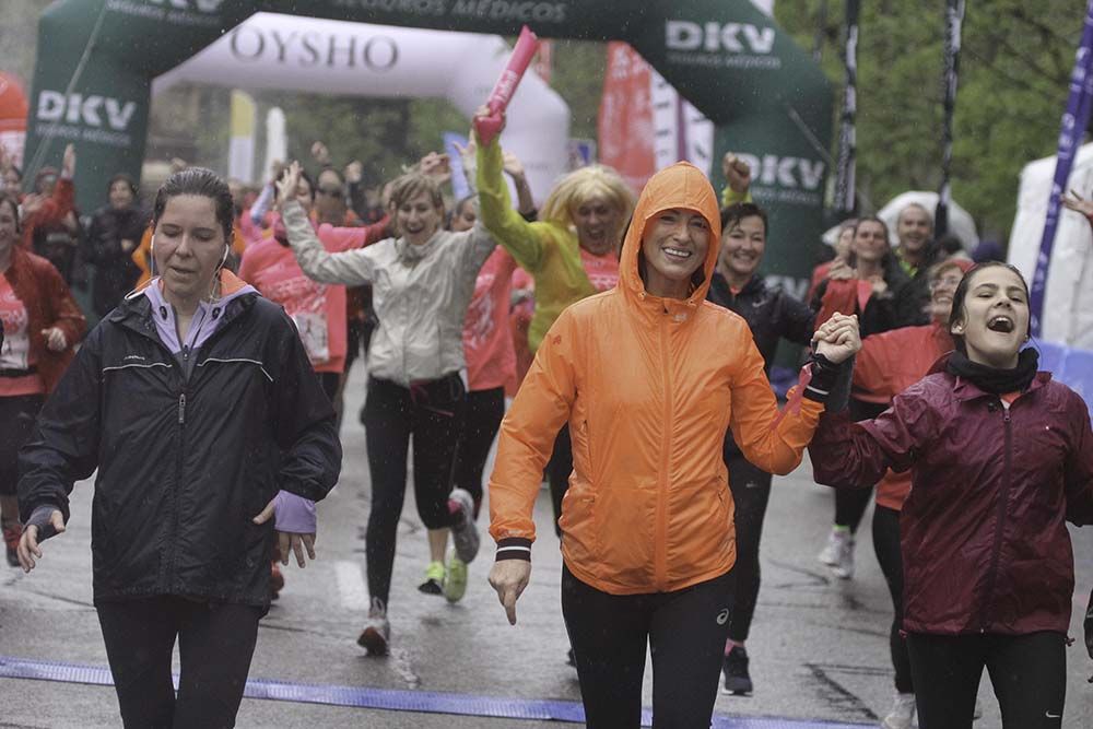 Carrera de la Mujer Madrid Meta 10 Arco izquierdo de 9.48 a 10.00
