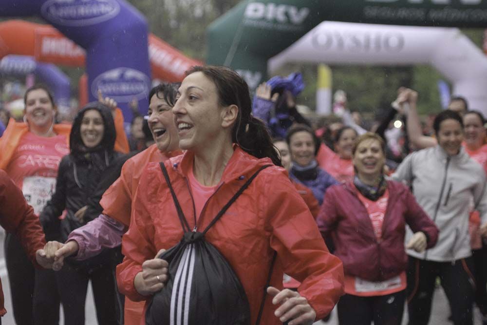Carrera de la Mujer Madrid Meta 10 Arco izquierdo de 9.48 a 10.00