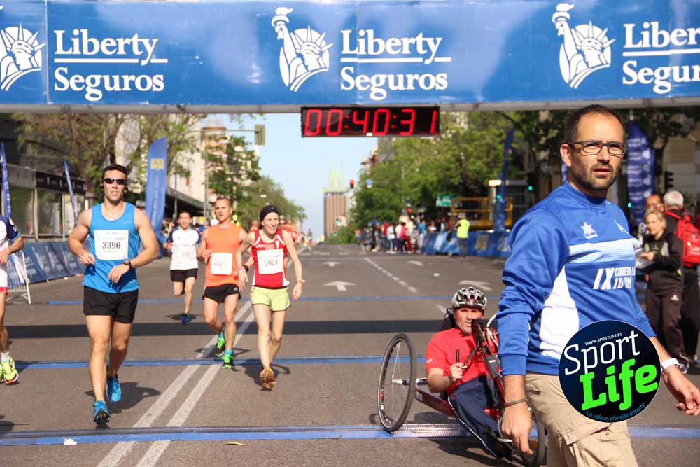 Carrera Liberty meta 1 (hasta 42:44 )