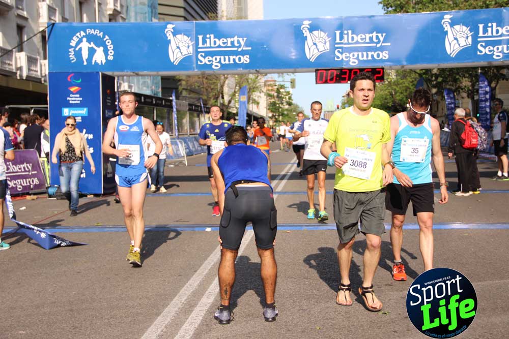 Carrera Liberty meta 1 (hasta 42:44 )