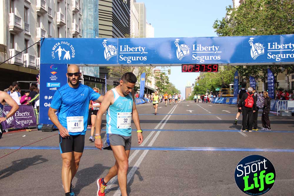 Carrera Liberty meta 1 (hasta 42:44 )