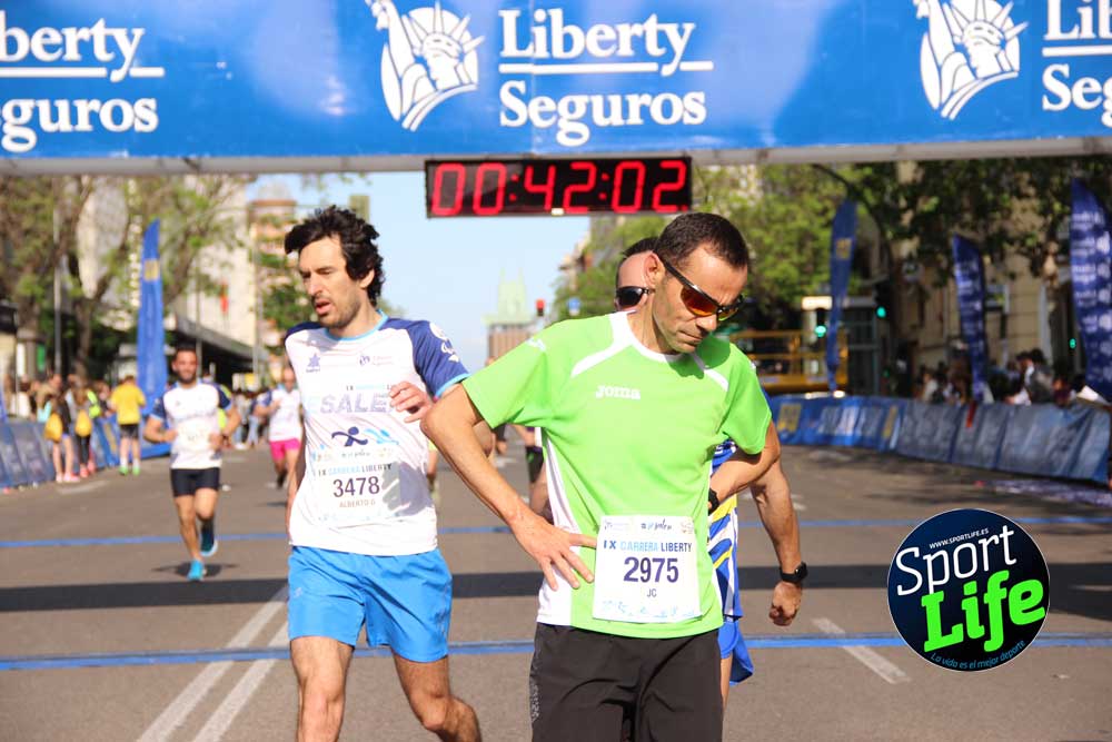 Carrera Liberty meta 1 (hasta 42:44 )