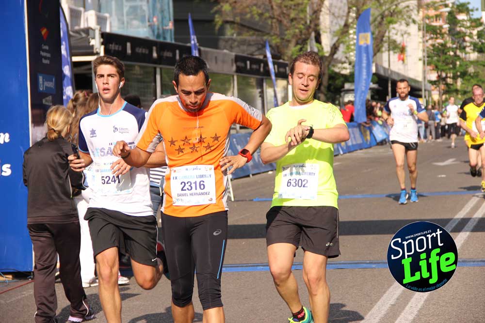 Carrera Liberty meta 1 (hasta 42:44 )