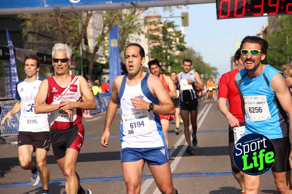 Carrera Liberty meta 1 (hasta 42:44 )