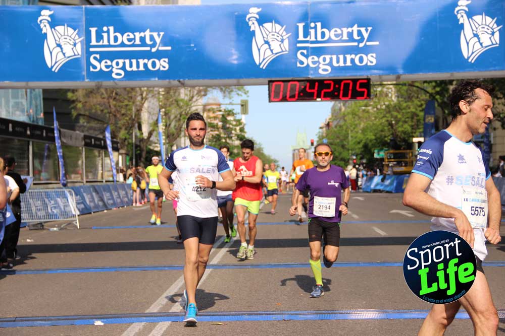 Carrera Liberty meta 1 (hasta 42:44 )