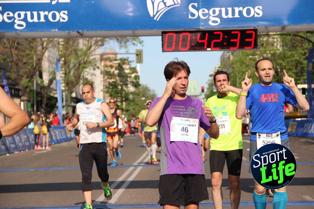 Carrera Liberty meta 1 (hasta 42:44 )