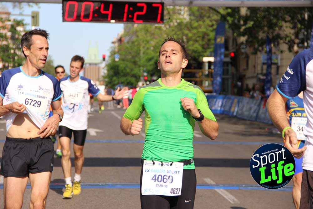 Carrera Liberty meta 1 (hasta 42:44 )