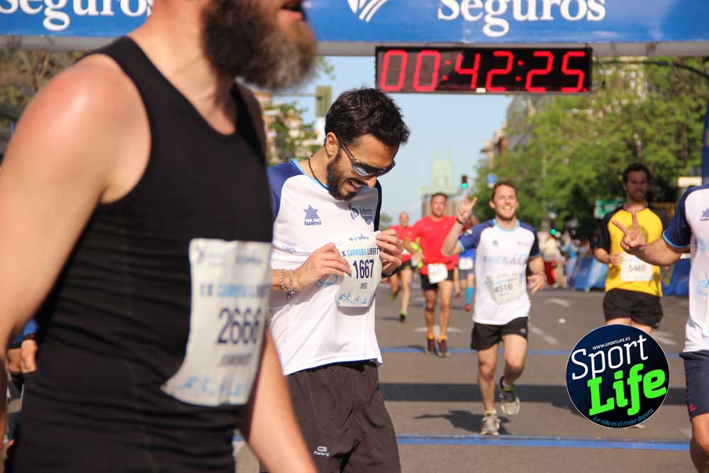 Carrera Liberty meta 1 (hasta 42:44 )