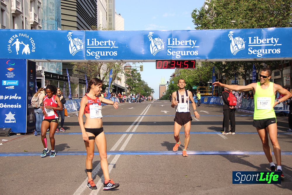 Carrera Liberty meta 1 (hasta 42:44 )