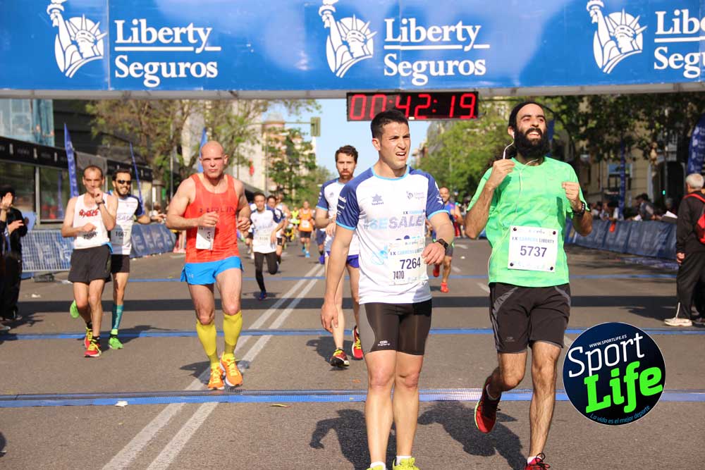 Carrera Liberty meta 1 (hasta 42:44 )