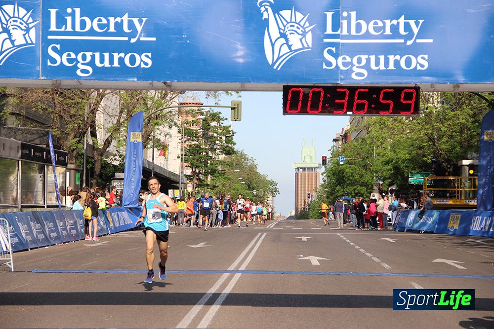 Carrera Liberty meta 1 (hasta 42:44 )