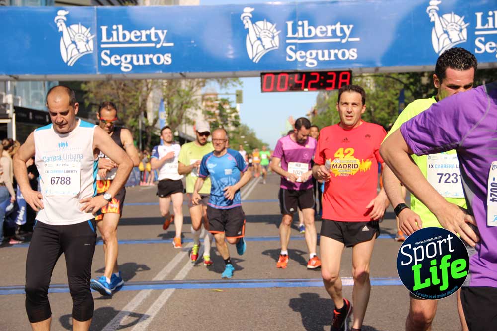 Carrera Liberty meta 1 (hasta 42:44 )