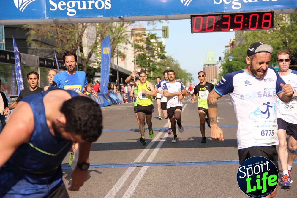 Carrera Liberty meta 1 (hasta 42:44 )