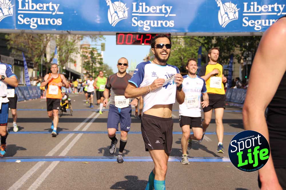 Carrera Liberty meta 1 (hasta 42:44 )