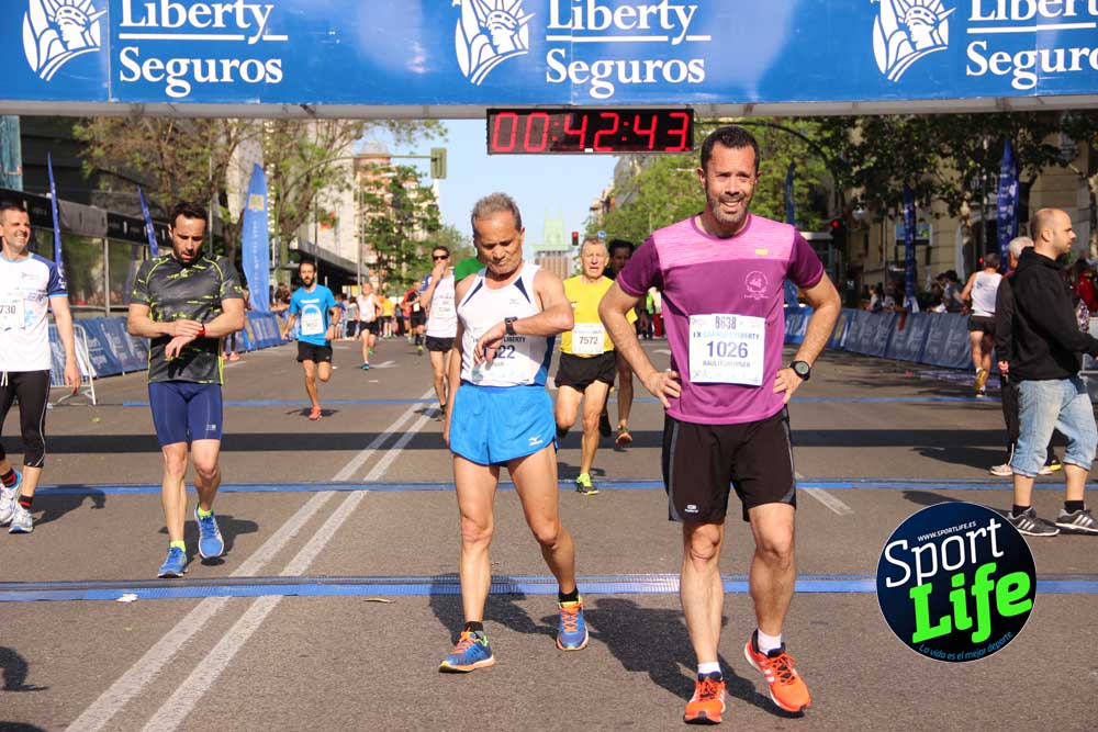 Carrera Liberty meta 1 (hasta 42:44 )