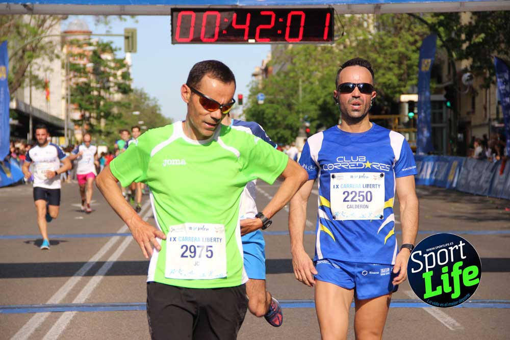 Carrera Liberty meta 1 (hasta 42:44 )