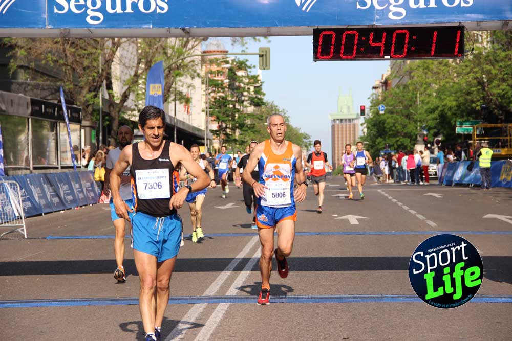 Carrera Liberty meta 1 (hasta 42:44 )