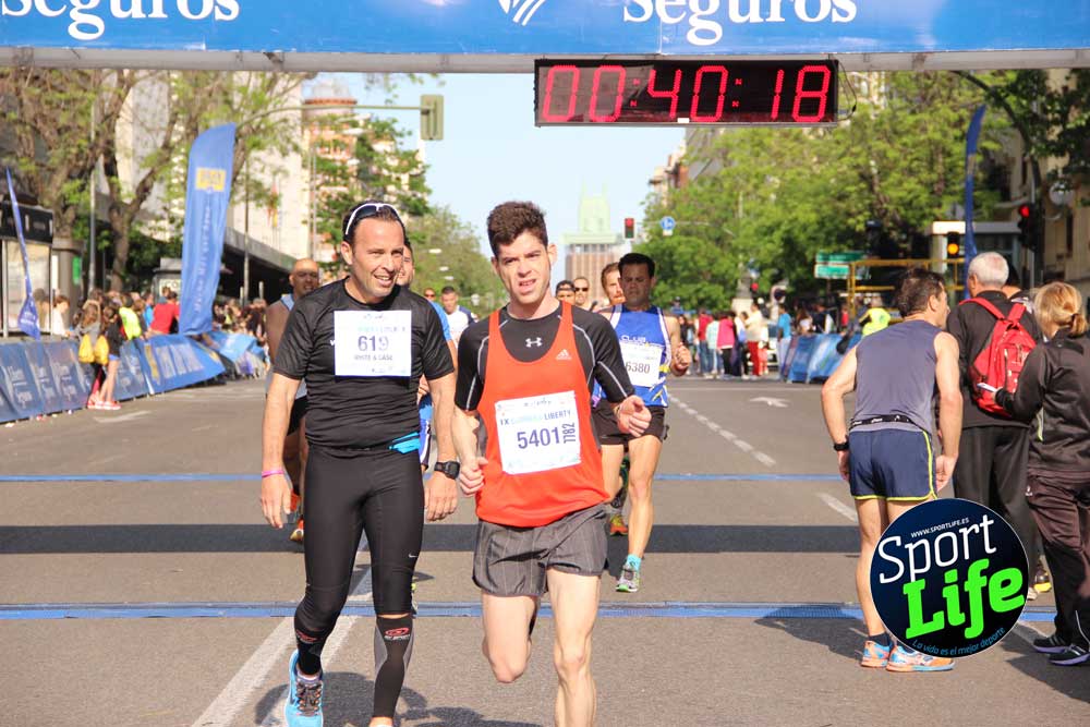 Carrera Liberty meta 1 (hasta 42:44 )