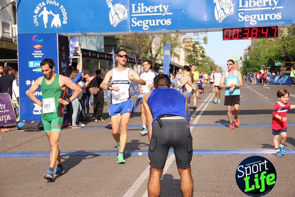 Carrera Liberty meta 1 (hasta 42:44 )