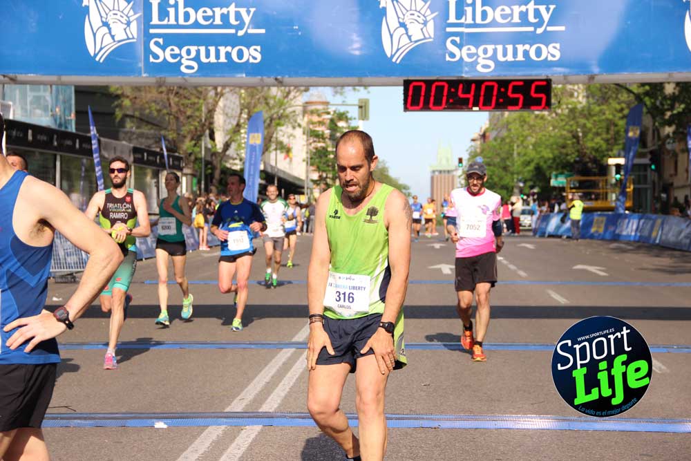 Carrera Liberty meta 1 (hasta 42:44 )