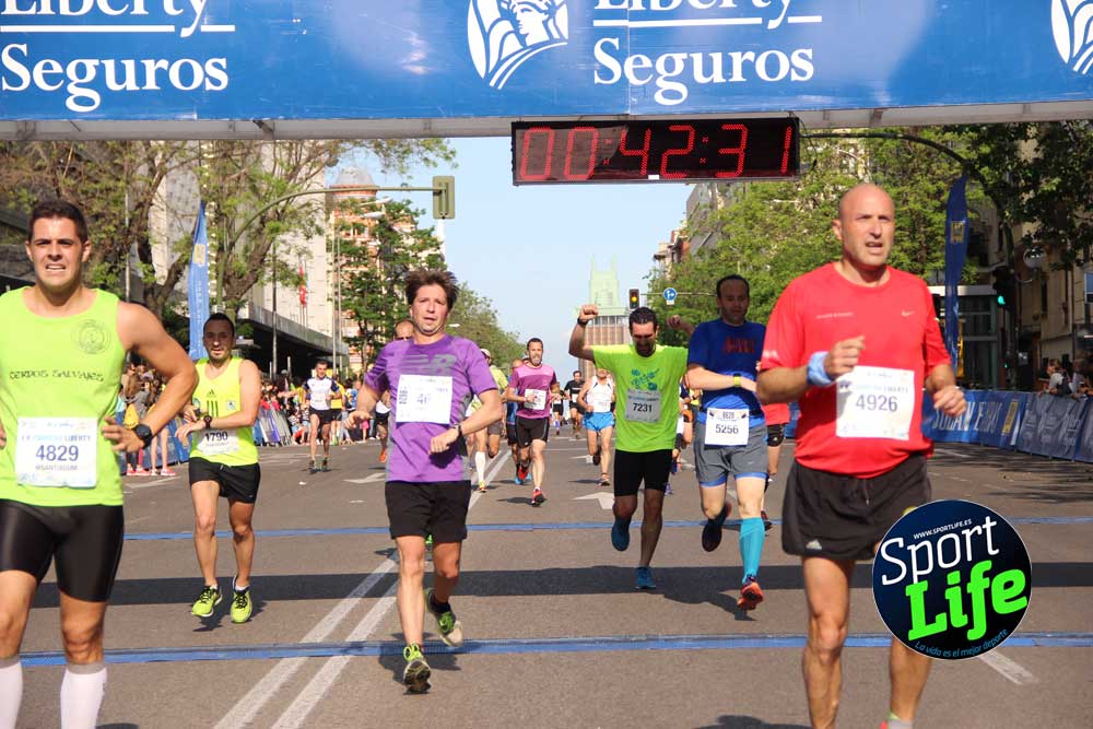 Carrera Liberty meta 1 (hasta 42:44 )