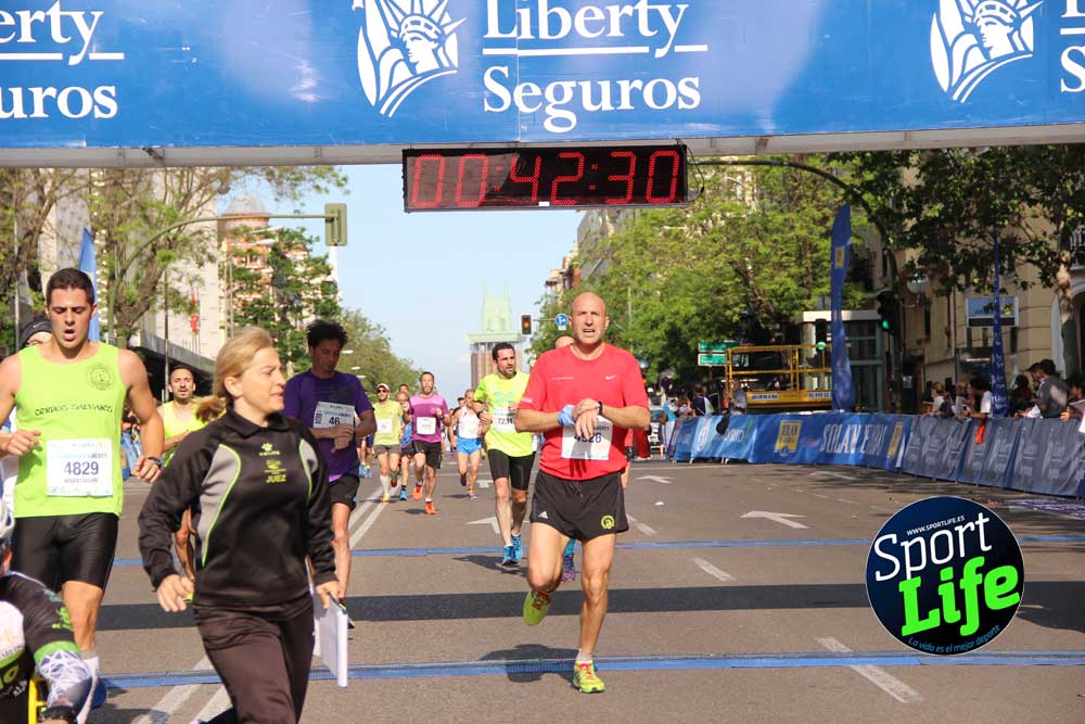 Carrera Liberty meta 1 (hasta 42:44 )