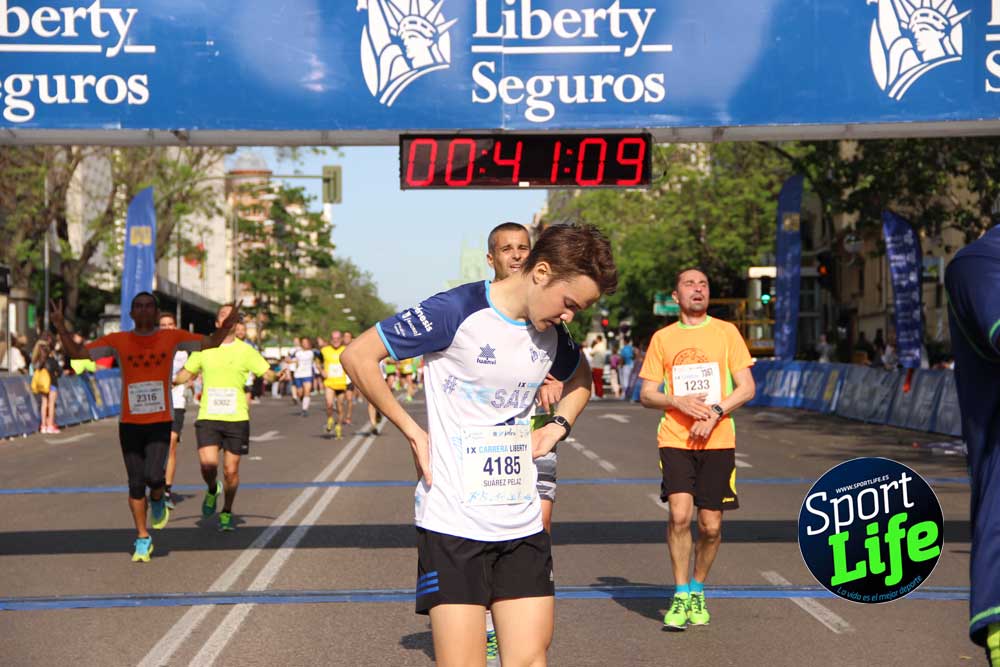 Carrera Liberty meta 1 (hasta 42:44 )
