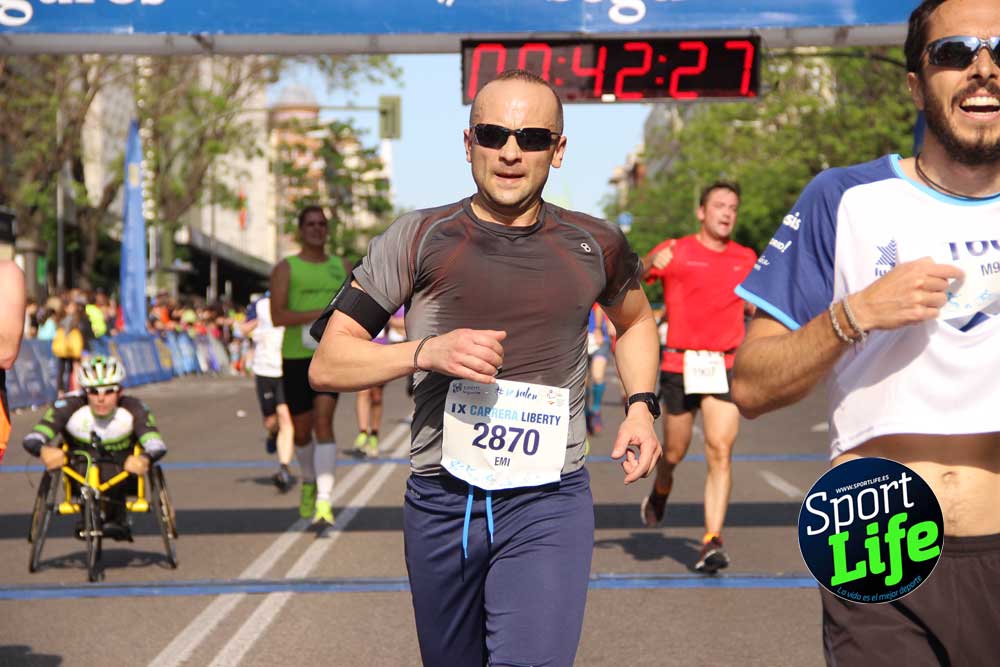 Carrera Liberty meta 1 (hasta 42:44 )