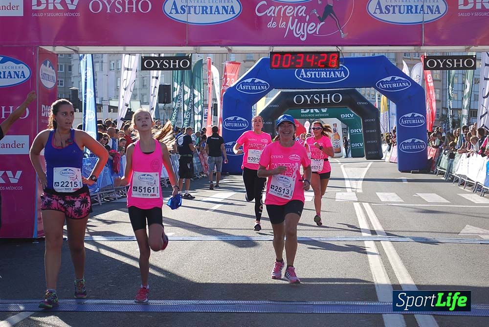 Carrera de la Mujer A Coruña meta 1 (de 00:26 a 00:35))